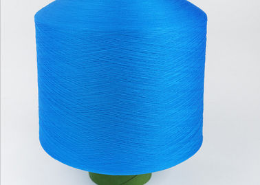 China Fio do nylon 6, fio inteiramente tirado azul do nylon PA 6 100D/36F para fazer malha fornecedor