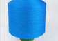 Fio do nylon 6, fio inteiramente tirado azul do nylon PA 6 100D/36F para fazer malha fornecedor