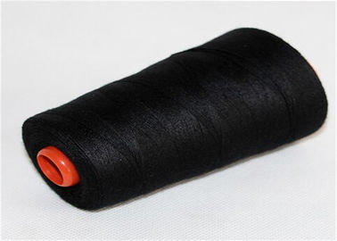 China Tenacidade alta girada preto reciclada do fio de poliéster para a tela ou a roupa de confecção de malhas fornecedor
