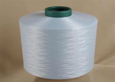 China Branco cru fio de poliéster reciclado 75D/72F natural de Dty para tricotar manualmente fornecedor