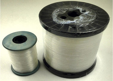 China O monofilamento 100% de nylon cru de tecelagem do branco 0.2MM Yarn para 3# o zíper, eco amigável fornecedor