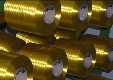 China Categoria industrial torcida tingida do fio de poliéster 3000D AA para a tela de confecção de malhas, padrão de OEKO fornecedor