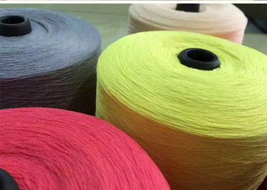 China O fio para confecção de malhas colorido da fantasia, o nylon viscoso misturou o fio 24S /2 para a roupa do verão fornecedor