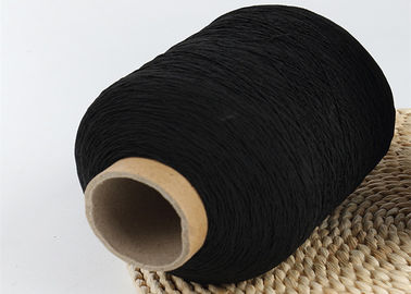 China Linha elástica do poliéster preto, fio de borracha do látex 100# para o cabo elástico fornecedor