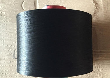 China Categoria elástica preta do AA da característica do filamento do fio de poliéster de 100D/144F SD DTY fornecedor