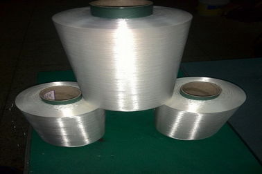 China Fios extravagantes do filamento de rayon 120D/30F viscoso cru brilhante respirável do branco para fazer malha fornecedor