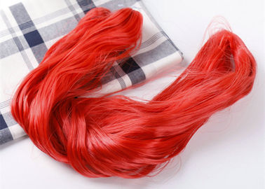 China Linha de pesca tingida da tenacidade de Eco da cor vermelha fio de nylon 0.15mm alto amigável à mão fornecedor